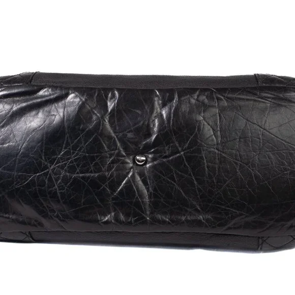 Authentic Chanel Matelasse Haraco Black Chain Shoulder Tote Bag - Picture 3 of 10